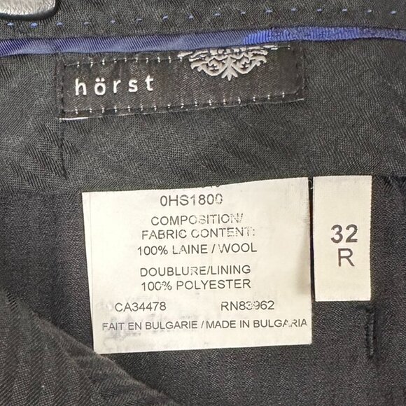 Hörst Navy Wool Suit 38 R Jacket 32 R Pants - Picture 12 of 15